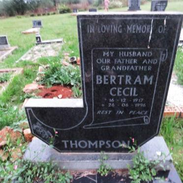 THOMPSON Bertram Cecil 1917-1996