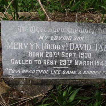TARR Mervyn David 1930-1946