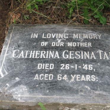 TARR Catherina Gesina –1946