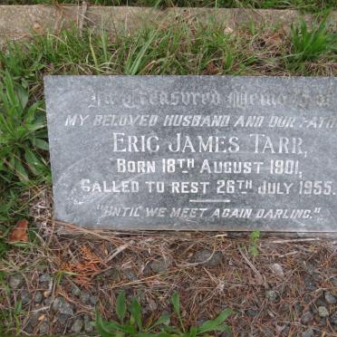 TARR Eric James 1901-1955