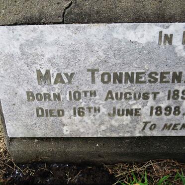 TONNESEN May 1896-1898