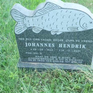 ? Johannes Hendrik 1940-2001