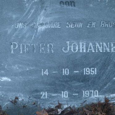 ? Pieter Johannes 1951-1970