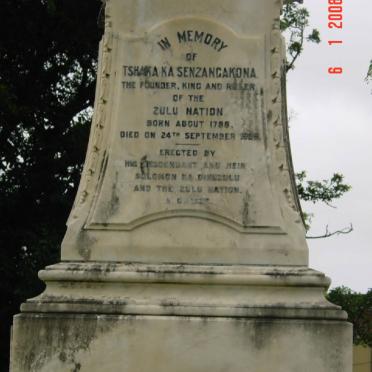 KA SENZANGAKONA Tshaka 1788-1828
