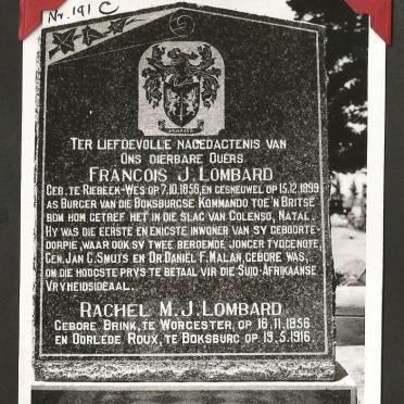 Kwazulu-Natal, KLIPRIVIER district, Ladysmith, Brakfontein Settlement 12840, Pieters-Station, single ABW Burgher grave