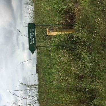 1. Elandslaagte British Naval Cemetery Sign