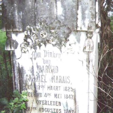 MARAIS Barend Gabriel 1925-1897