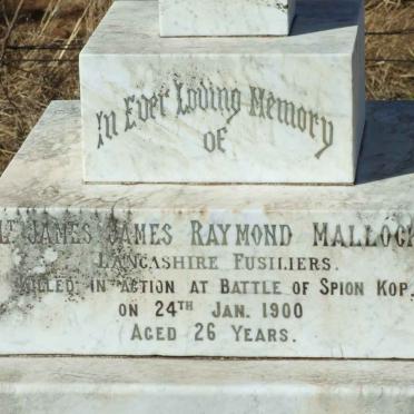 MALLOCK James James Raymond -1900