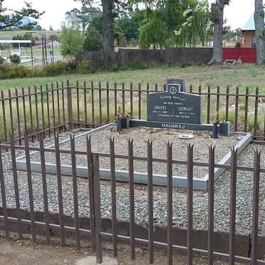 Kwazulu-Natal, KLIPRIVIER district, Van Reenen, main cemetery