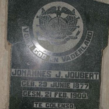 JOUBERT Johannes J. 1877-1900