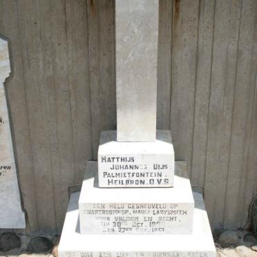 UIJS Matthijs Johannes 1861-1899