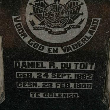 TOIT Daniel R., du 1882-1900