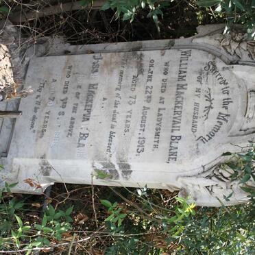 BLANE William, MACKERVAIL -1913 &amp; Jessie -1916