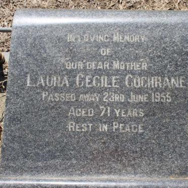 COCHRANE Laura Cecile -1955