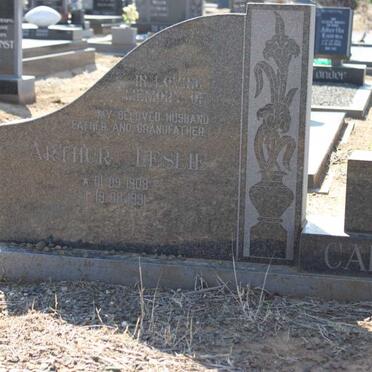 CARBUTT Arthur Leslie 1908-1991 &amp; Francis Christine 1925-1994