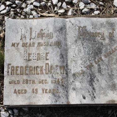 DREW George Frederick -1945