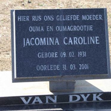DYK Jacomina Caroline, van 1931-2001