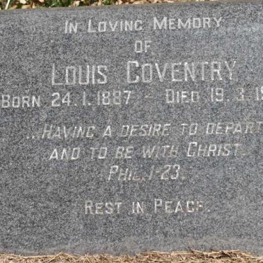 GOVENTRY Louis 1887-1977