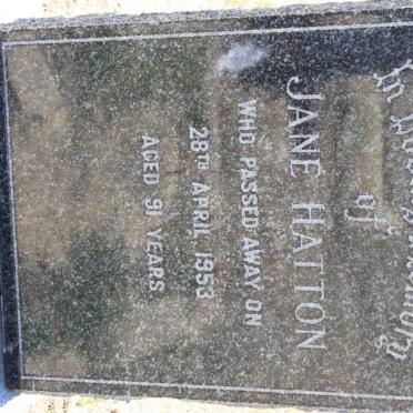 HATTON Jane -1953