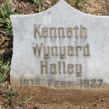 HALLEY Kenneth Wynyard -1927