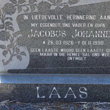 LAAS Jacobus Johannes 1926-1990 :: LAAS Sarel Louis 1956-2008