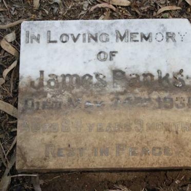 PANKS James -1931