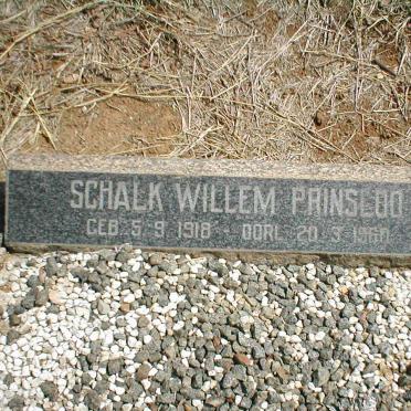 PRINSLOO Schalk Willem 1918-1960