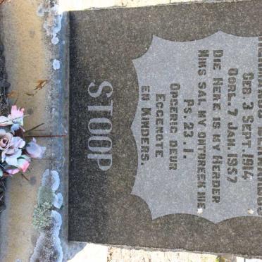 STOOP Hermanus Bernardus 1914-1957