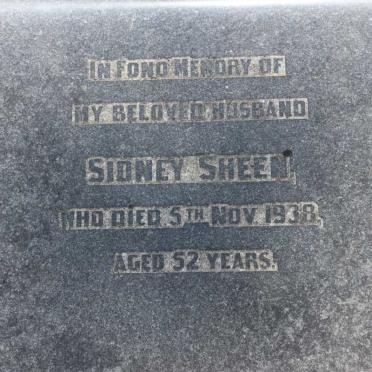 SHEEN Sidney -1938