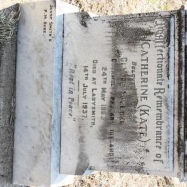 SPENCER Catherine 1863-1937