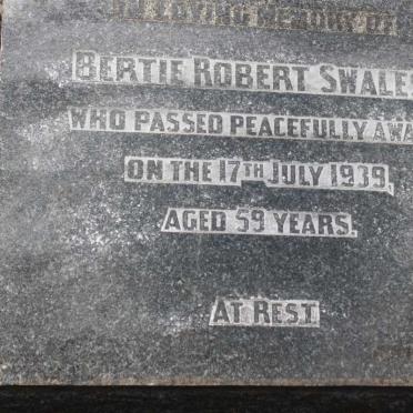 SWALES Bertie Robert   -1939