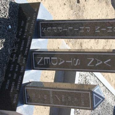 STADEN Joachim Philippus, van 1951-1993