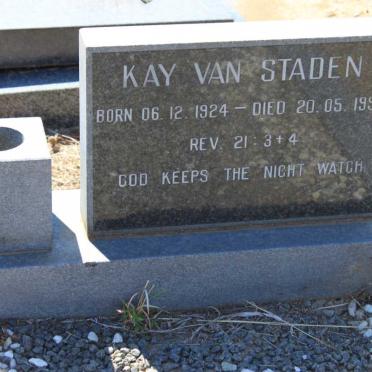 STADEN Kay, van 1924-1994