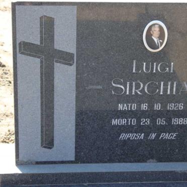 SIRCHIA Luigi 1926-1988