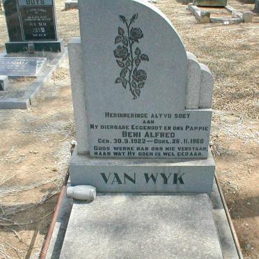 WYK Beni Alfred, van 1922-1960