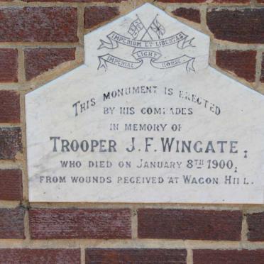 WINGATE J.F. -1900