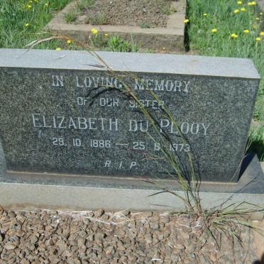 PLOOY Elizabeth, du 1886-1973