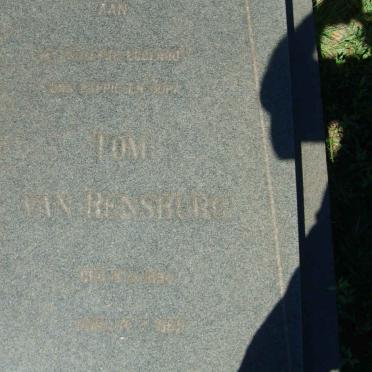 RENSBURG Tom, van