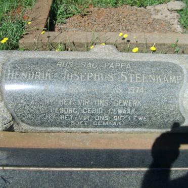 STEENKAMP Hendrik Josephus ????-1974