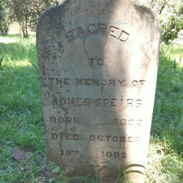 SPEIRS Agnes 1802-1882