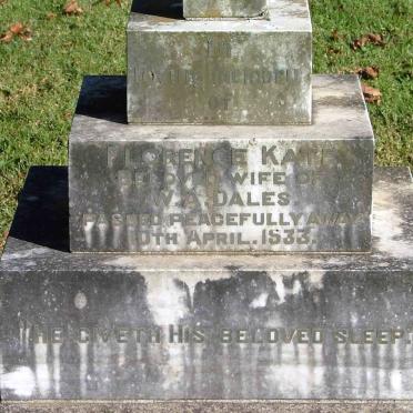 DALES Florence Kate -1933