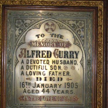 CURRY Alfred  -1905