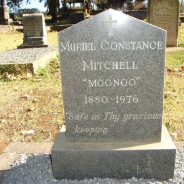MITCHELL Muriel Constance 1880-1976