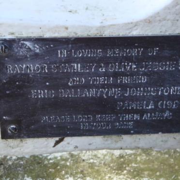 STANLEY Raynor :: SMITH Olive Jessie :: JOHNSTONE Eric Ballantyne
