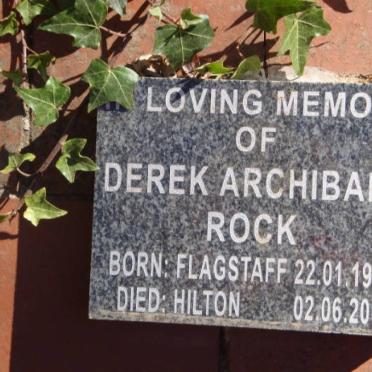 ROCK Derek Archibald 1926-2006