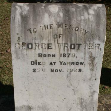 TROTTER George 1879-1929