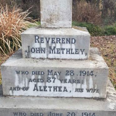 METHLEY John 1827-1914 &amp; Alethea -1914 