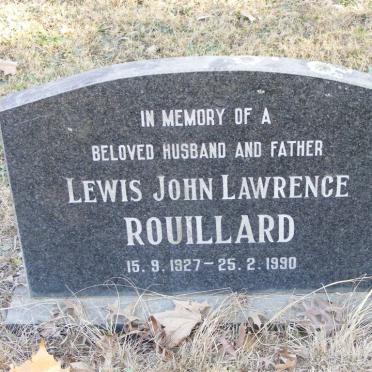 ROUILLARD Lewis John Lawrence 1927-1990