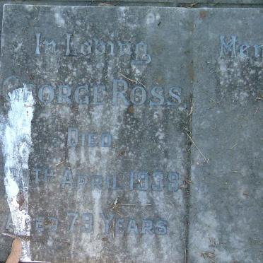 ROSS George -1938