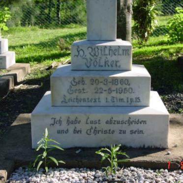 VOLKER H. Wilhelm 1860-1950